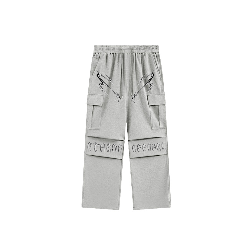 Metal Logo wide - leg sweatpants