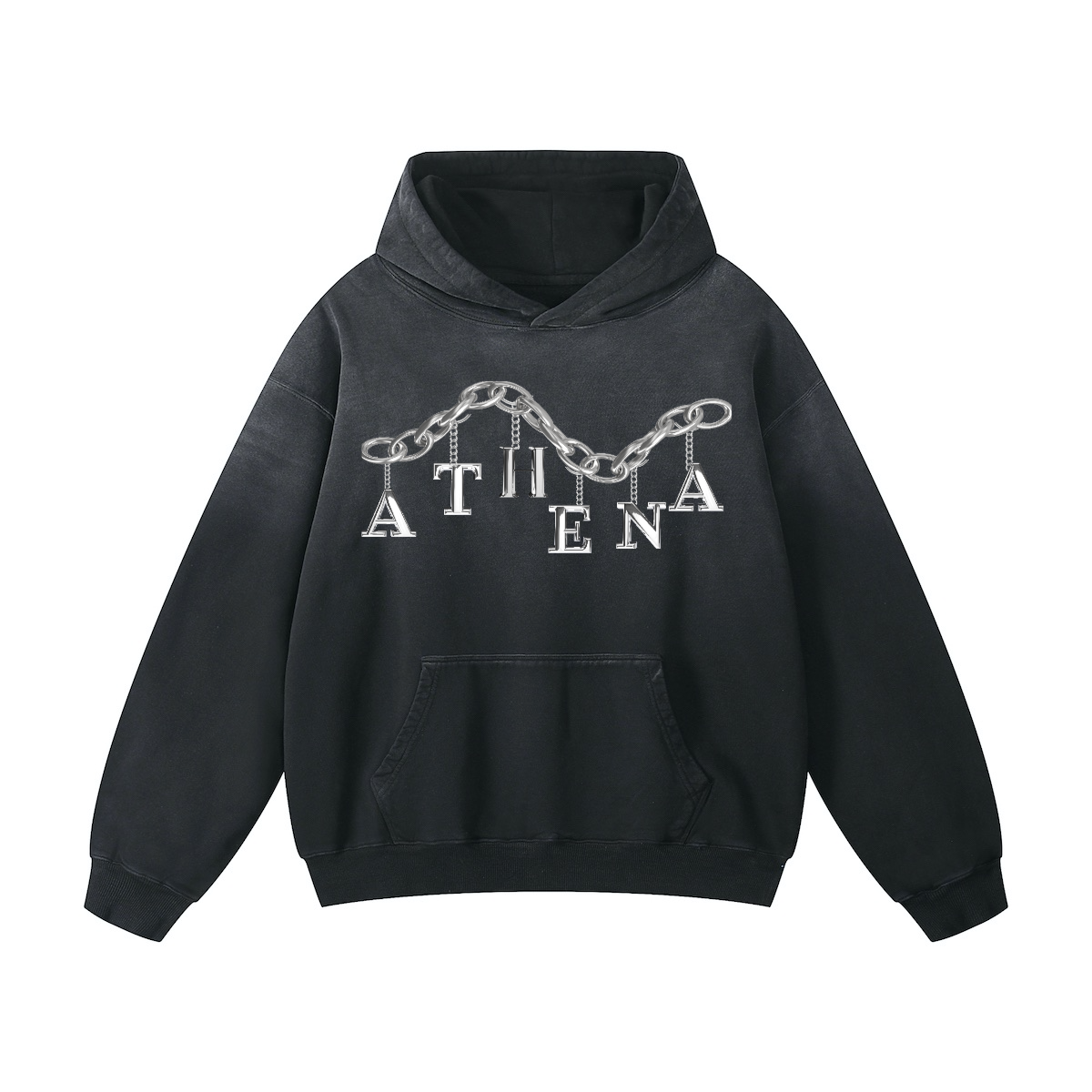 Heavyweight Sun Faded Gradient Hoodie
