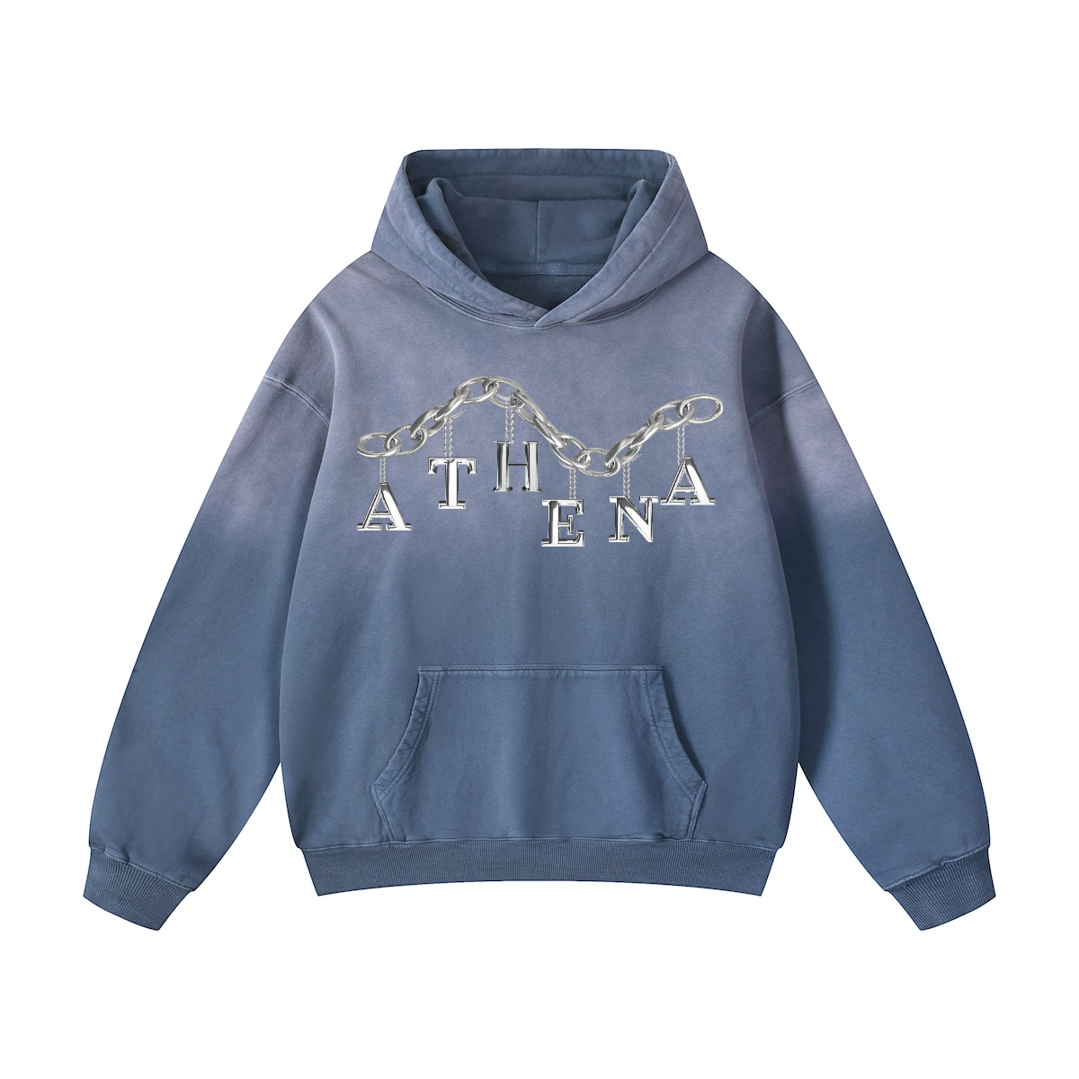 Heavyweight Sun Faded Gradient Hoodie