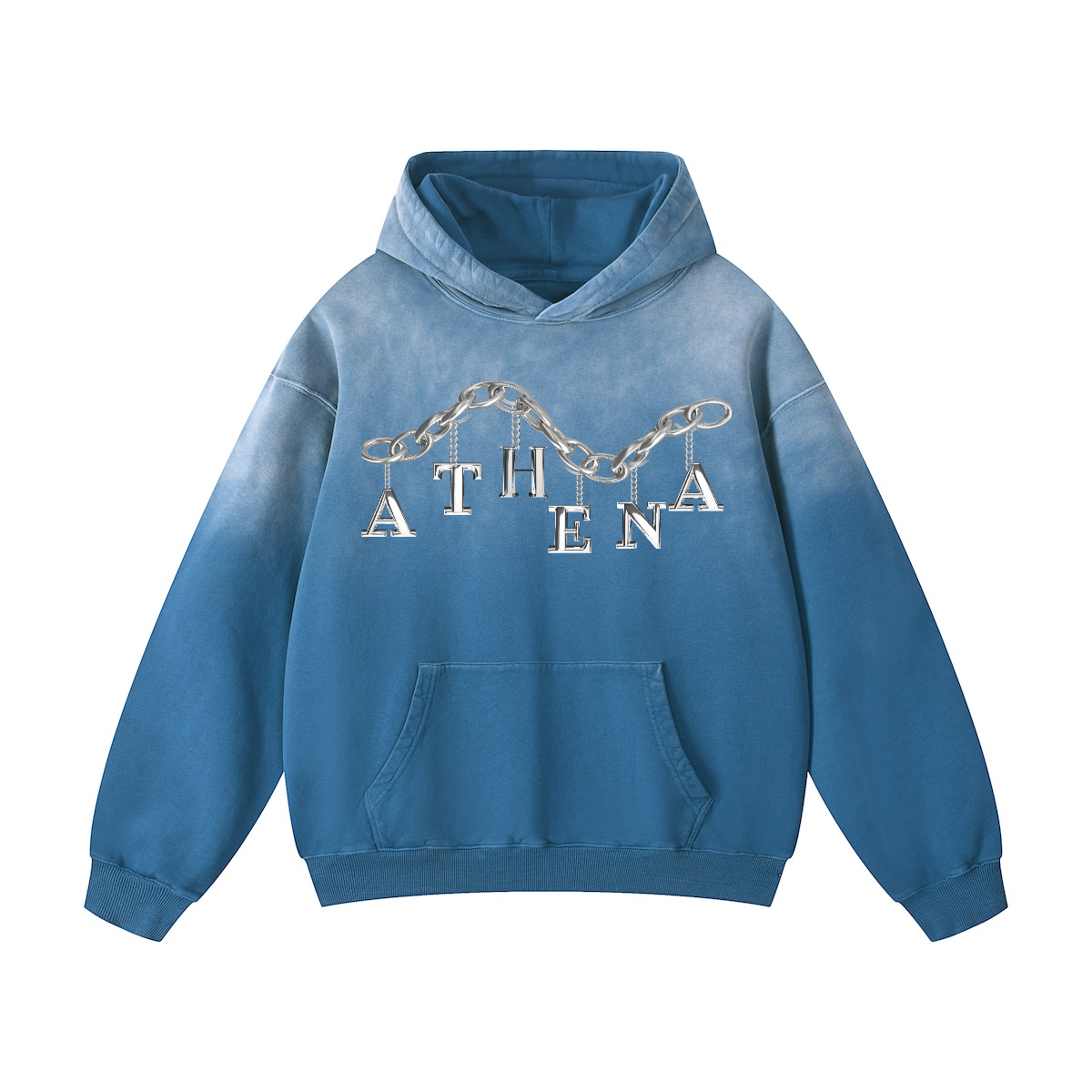 Heavyweight Sun Faded Gradient Hoodie
