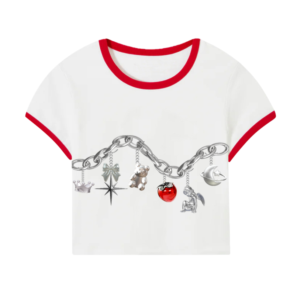 Core Baby Tee Color Ribbing