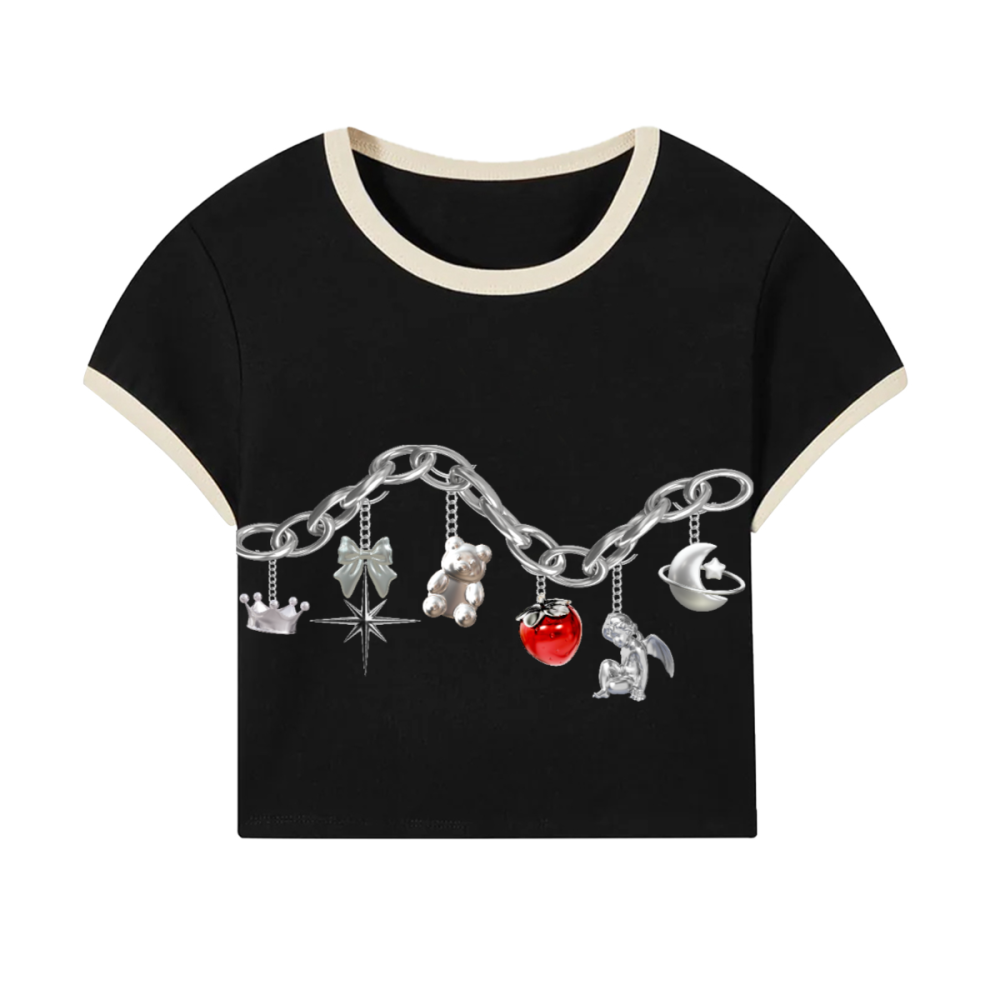 Core Baby Tee Color Ribbing