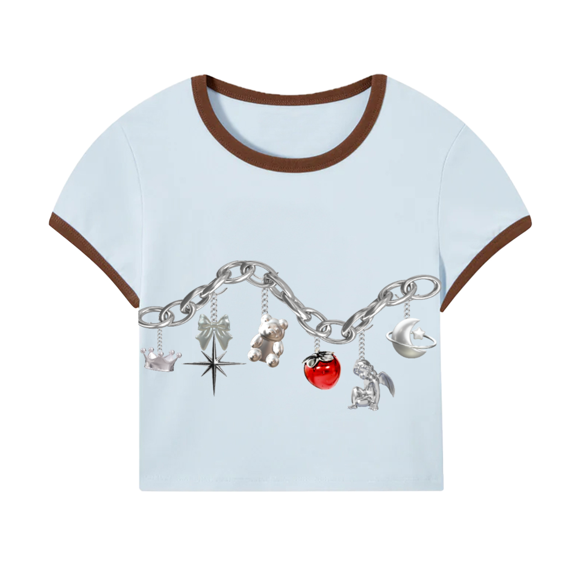 Core Baby Tee Color Ribbing