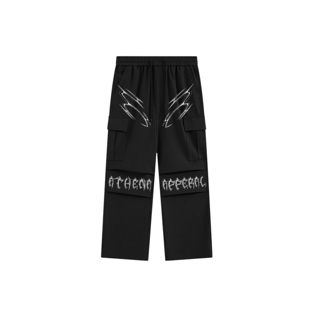 Metal Logo wide - leg sweatpants