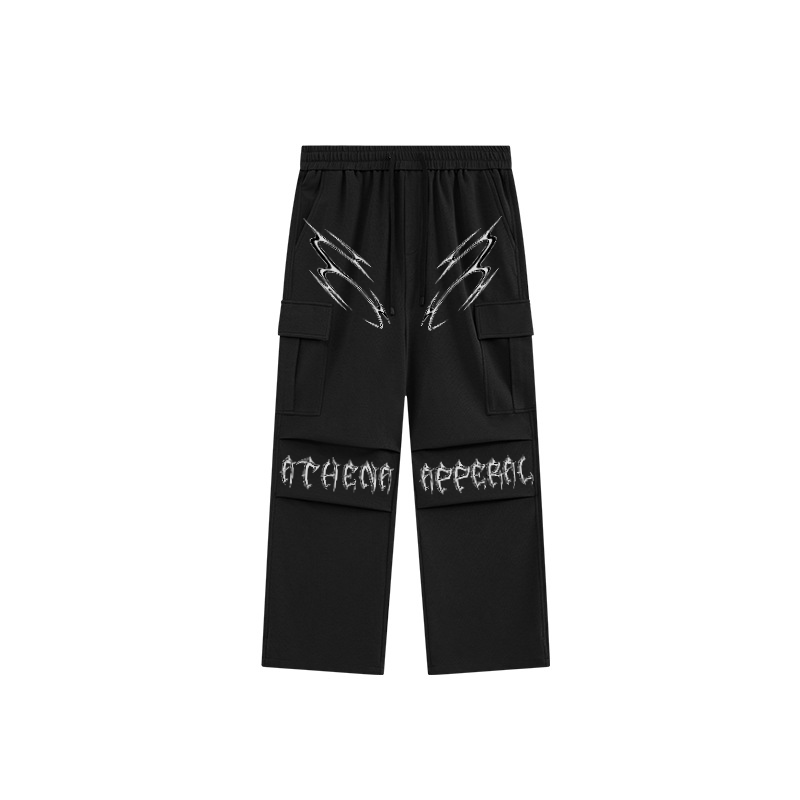 Metal Logo wide - leg sweatpants
