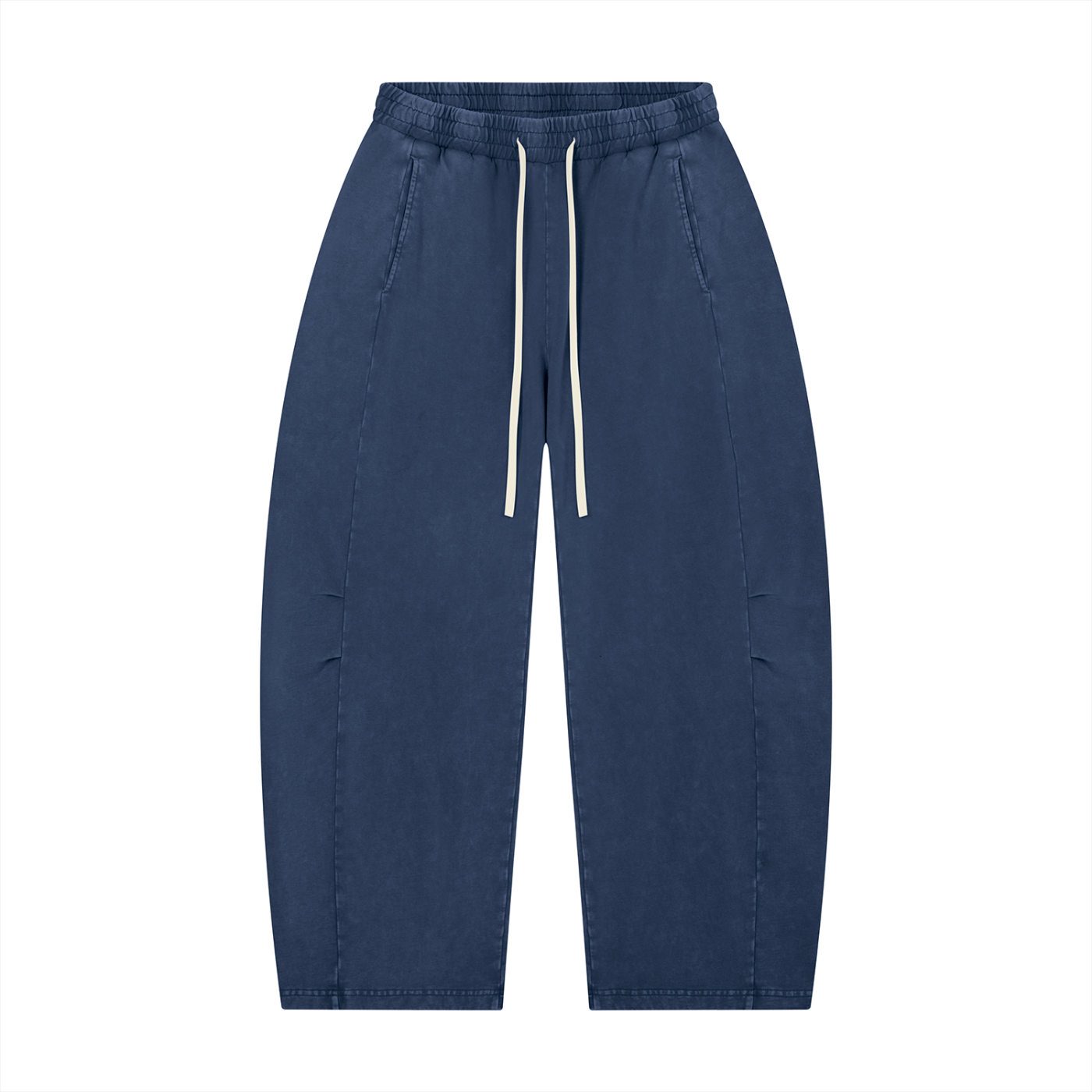Mineral Wash Barrel Leg Pants
