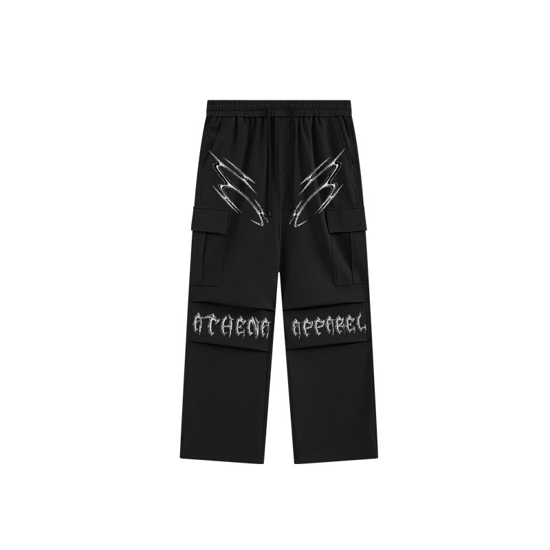 Metal Logo wide - leg sweatpants