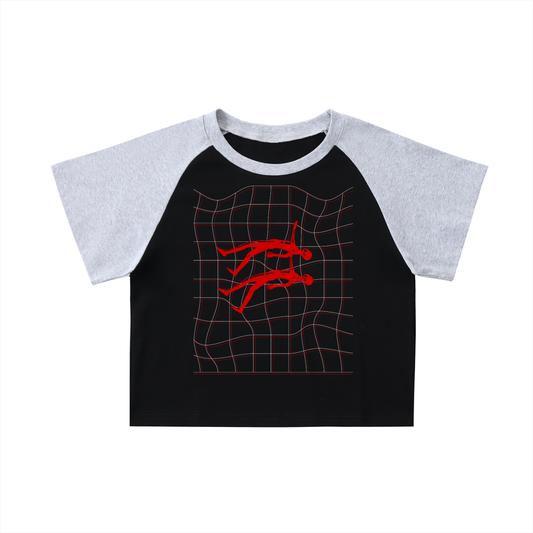 Falling crop top