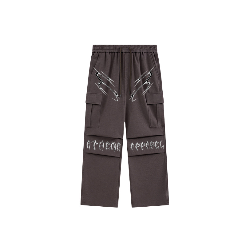 Metal Logo wide - leg sweatpants